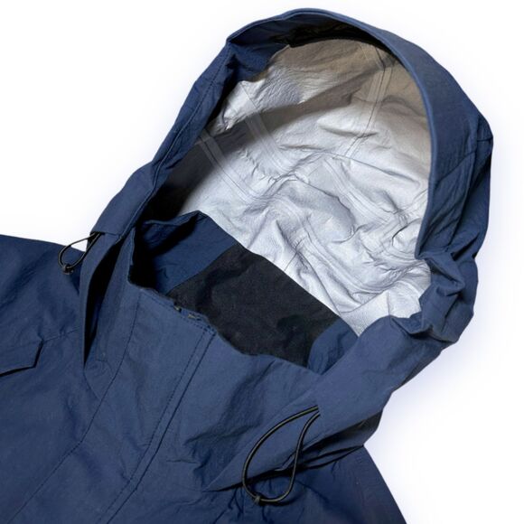 Aether Access Shell Jacket Men's M Navy RECCO Hardshell Ski Coat - Picture 3 of 14